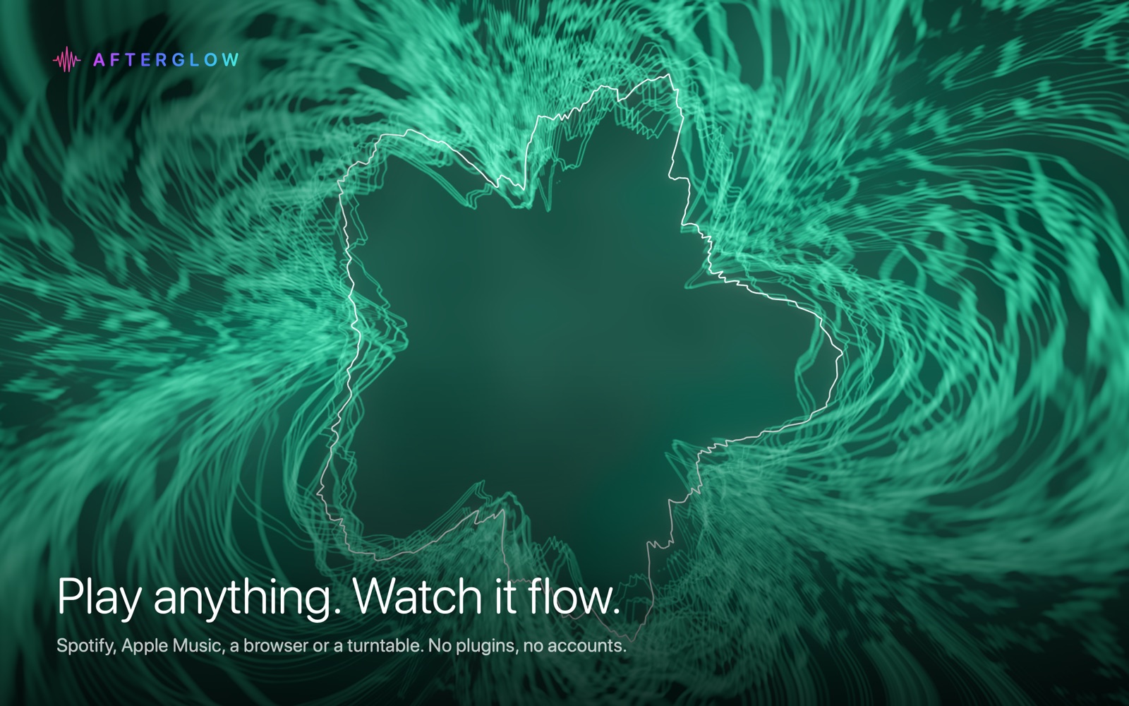 Play anything. Watch it flow.